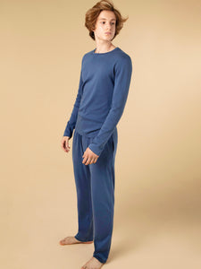 Teen Steel Blue Lounge Trousers and Top
