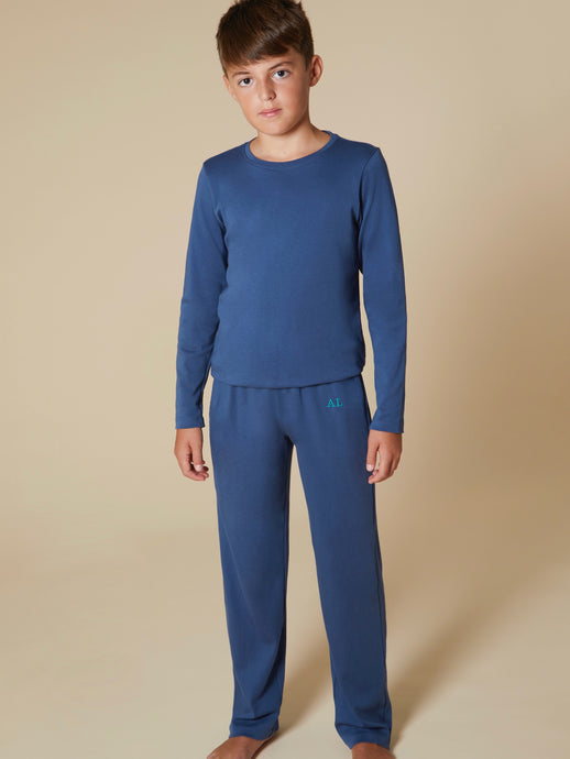 Children's Blue Top & Lounge Tousers